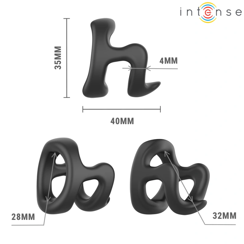 Intense - charles adjustable penis ring model 11 4