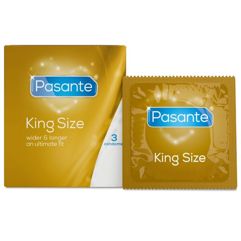 Pasante - kondómy king size 3 ks 3
