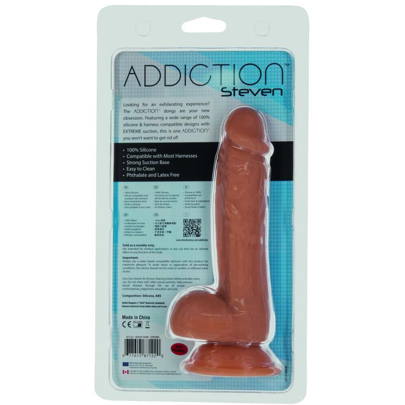 Addiction - Steven 7.5 Inch Caramel 7