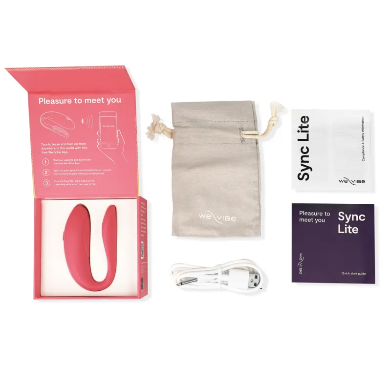 We-Vibe - Sync Lite Clitoris Stimulator Pink 4