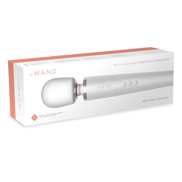 Le Wand - Rechargeable Massager Pearl White 6