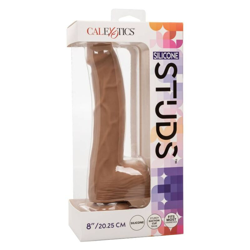 Calexotics - silicone studs 20.32 cm brown 10