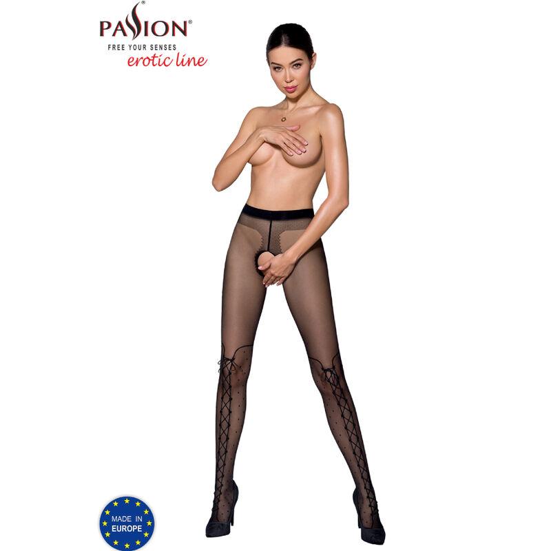 Passion - Tiopen 009 Stocking Black 3/4 (20 Den)