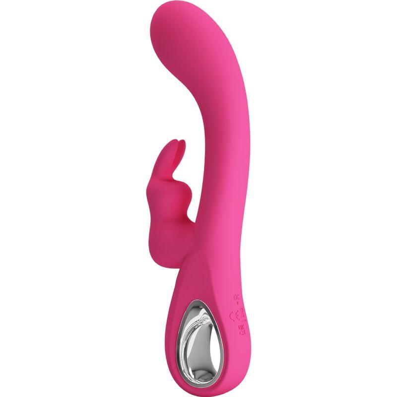 Pretty love - novak rabbit vibrator 12 vibrations pink 4