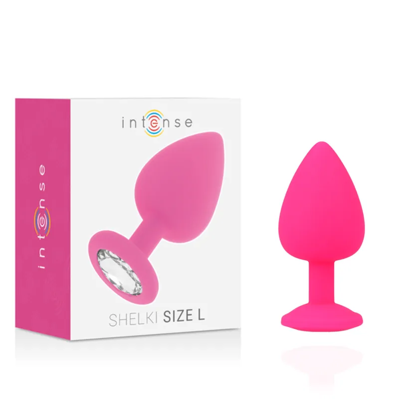 Intense Shelki L Plug Anal Hot Pink 1