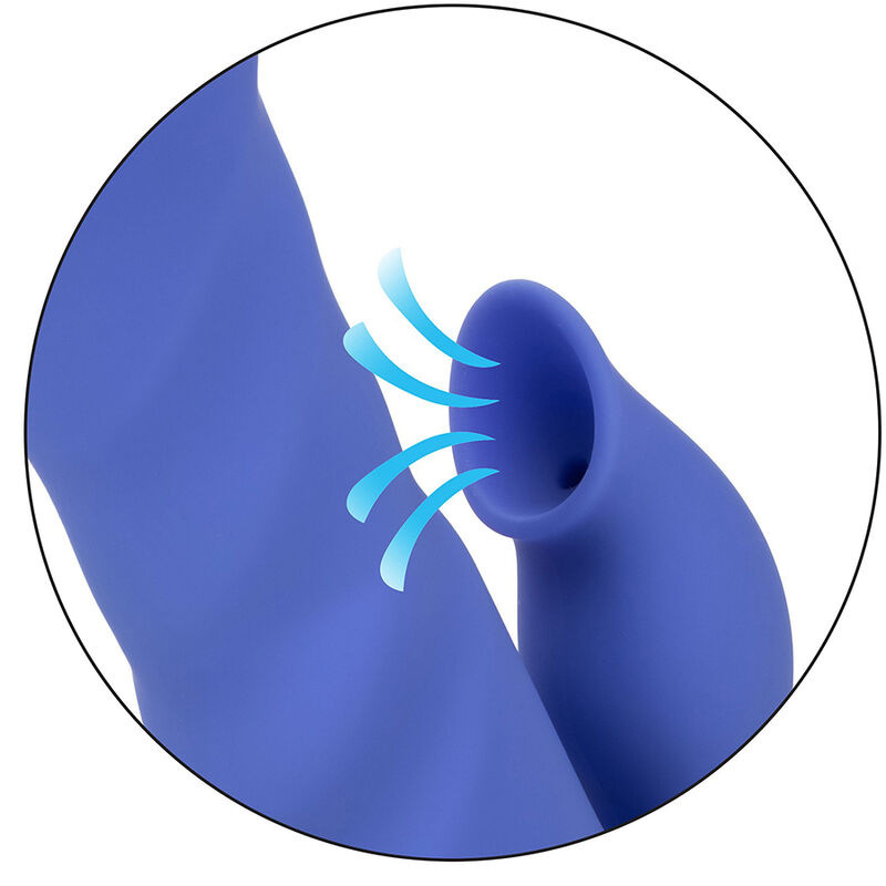 Calexotics - l.a love vibrator & suction blue by california dreaming 10