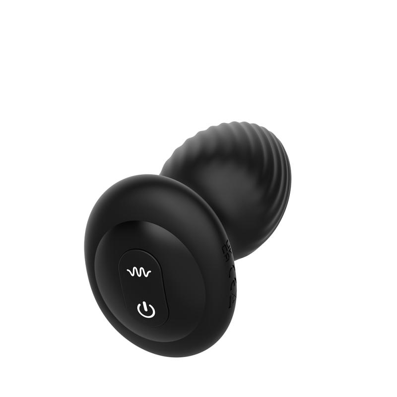 Nexus - Tornado Rotating Remote Control Anal Plug Large - Black