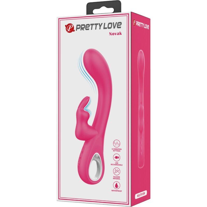 Pretty love - novak rabbit vibrator 12 vibrations pink 9