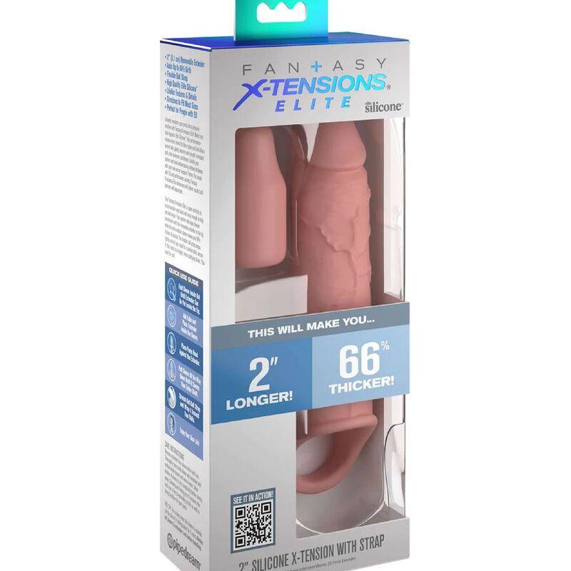Pipedreams Extension W Strap 15,24 Cm Skin - Návlek Na Penis 2