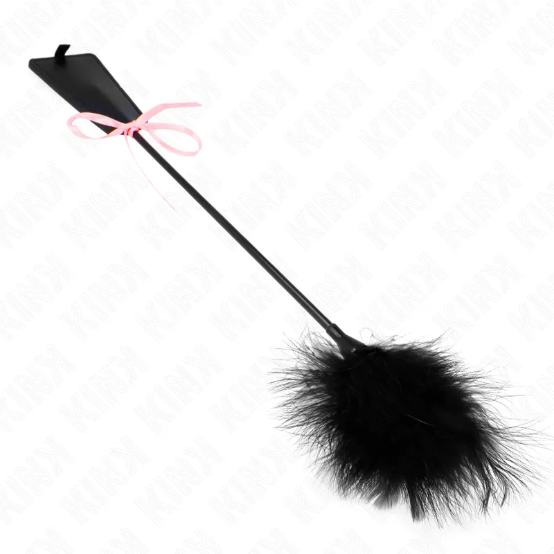 Kink - Tickle Feathers With Pink Ribbon Bow 49 Cm 1
