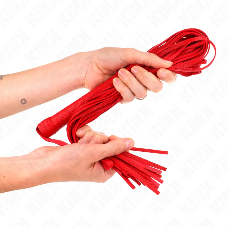 Kink - Red Soft Pvc Whip 70 Cm 2