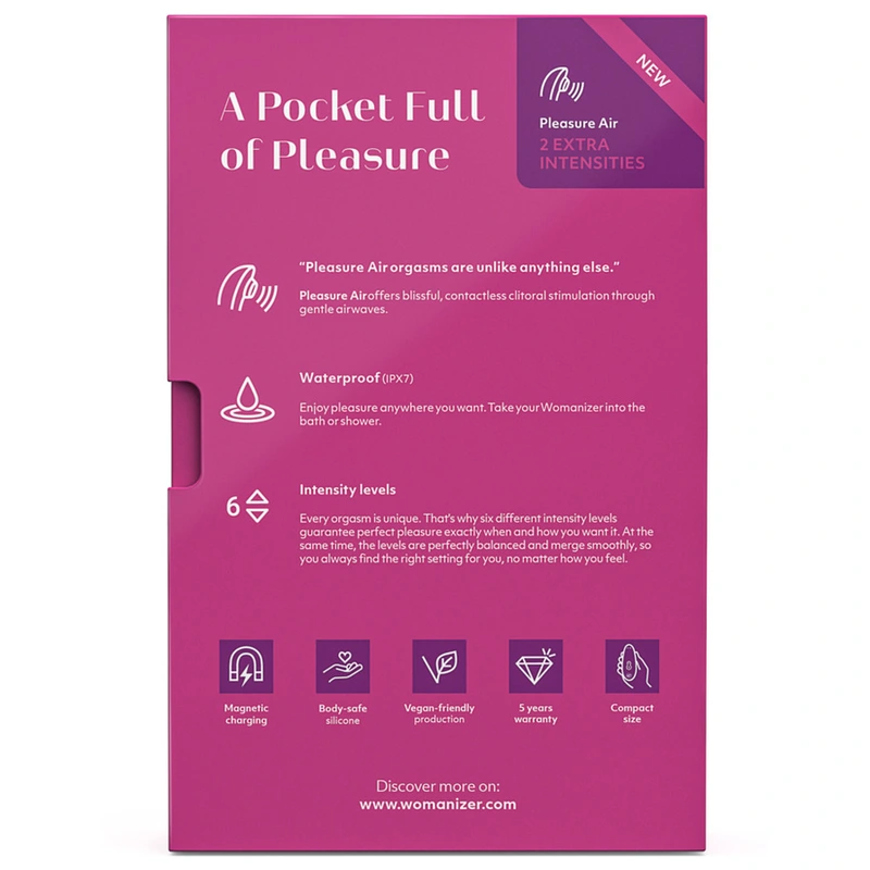 Womanizer - starlet 3 clitoral stimulator pink 7