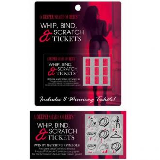 Kheper Games Whip, Bind And Scratch Tickets Es/En/Fr/De