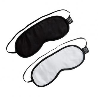 Fifty Shades Of Grey Soft Blindfold Twin Pack
