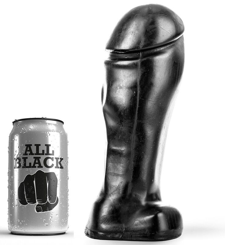 All black - dong 22 cm broad toe