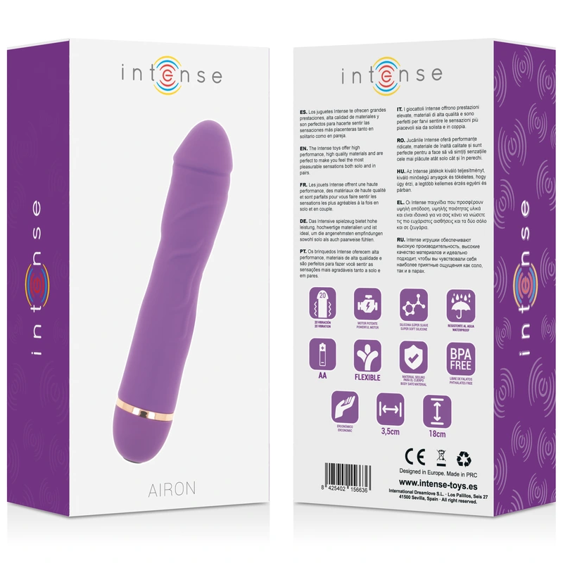 Intense - airon 20 speeds silicone lilac 3