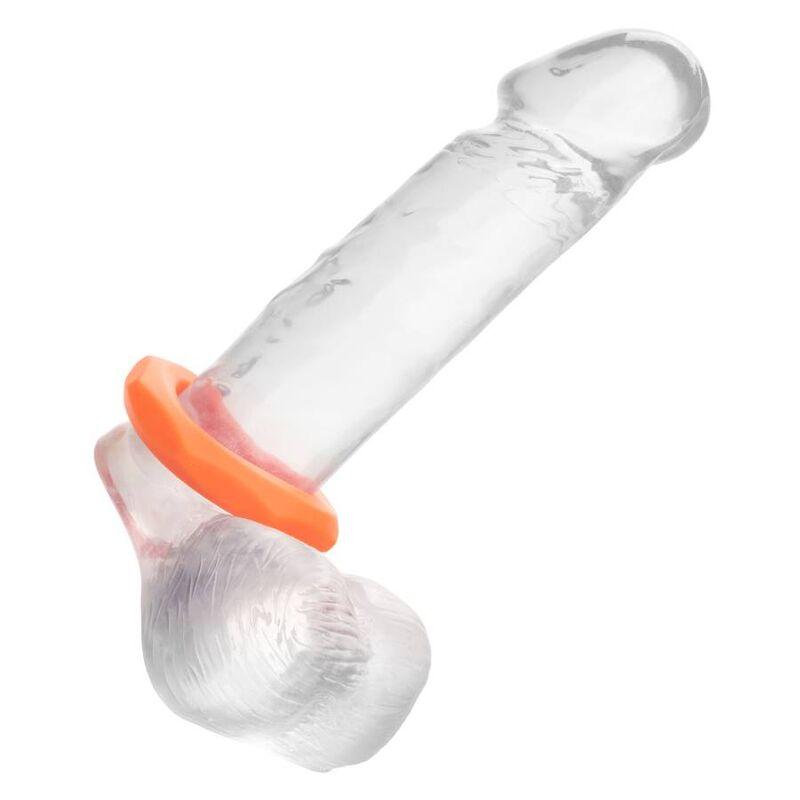 California Exotics Alpha Sexagon Ring Orange 1