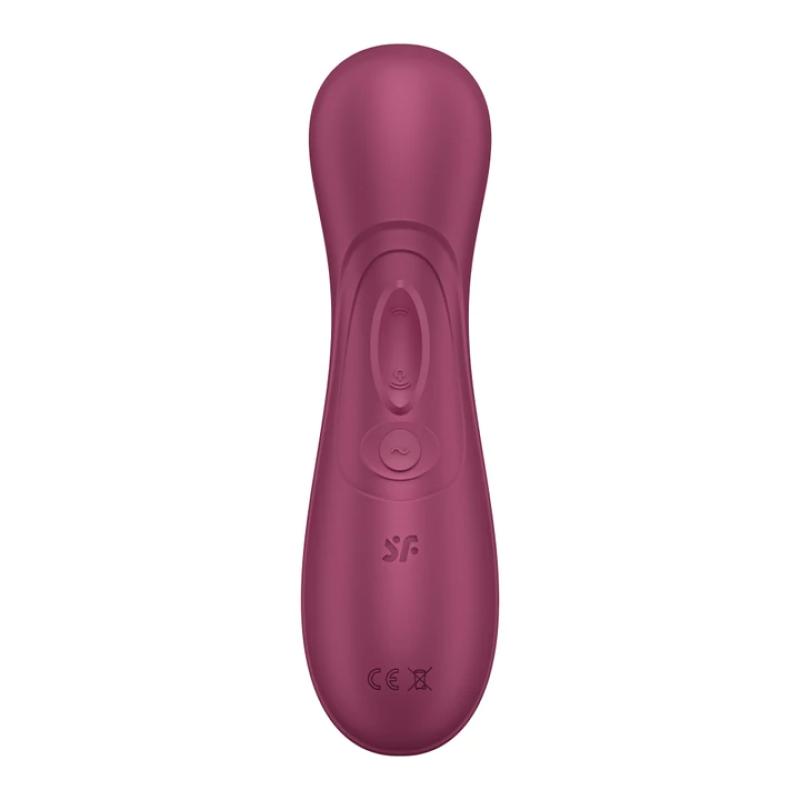 Satisfyer - Pro 2 Generation 3 App Controlled Wine Red - Stimulátor Klitorisu 3