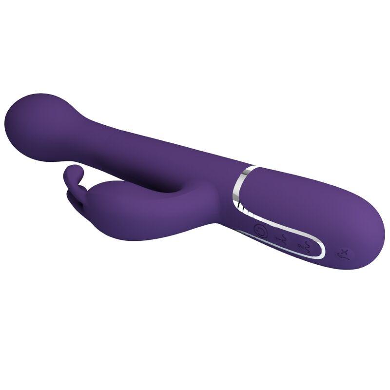 Pretty Love - Dejon Rabbit Vibrator 3 In 1 Multifunction Purple 4