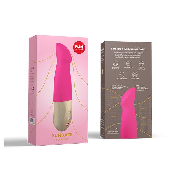 Fun Factory - Sundaze Pulse Vibe Fuchsia Pink 6