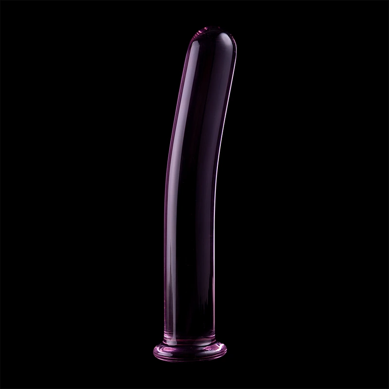 Nebula series by ibiza - model 8 dildo borosilicate glass pink 14.5 cm -o- 2 cm 6