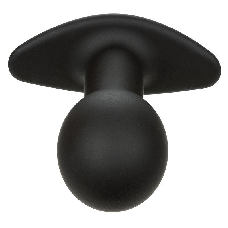 Calexotics - Rock Bottom Anal Plug 10 Vibrations Silicone Black