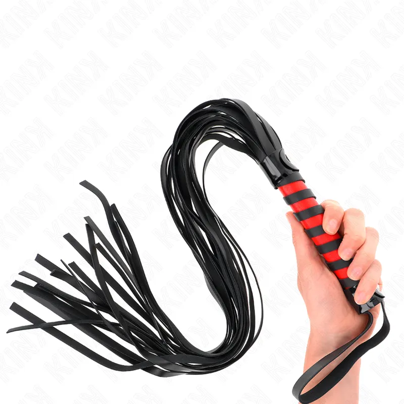 Kink - Long Striped Whip 70 Cm 3
