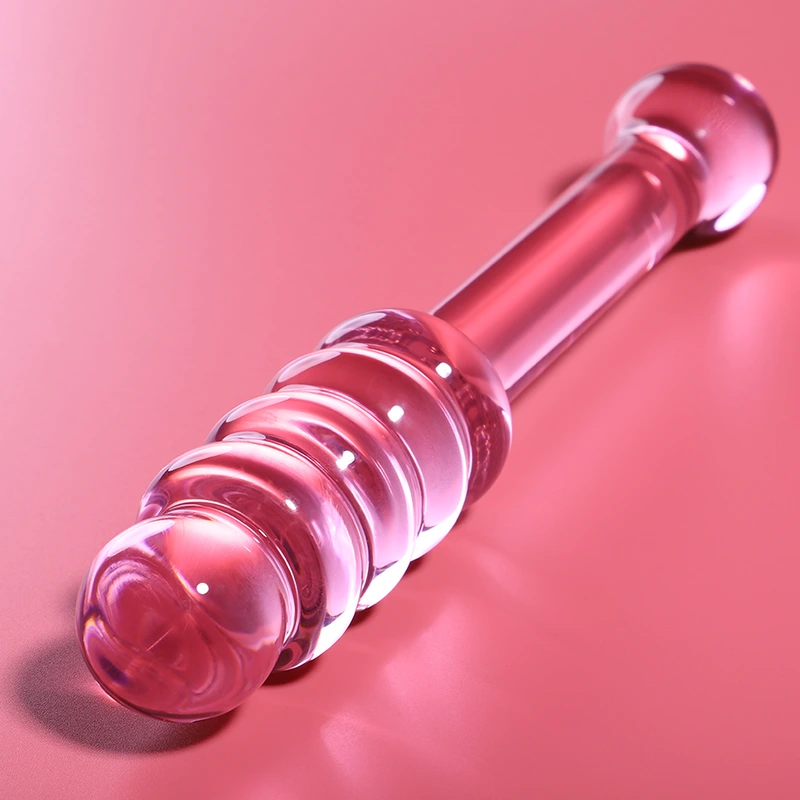Nebula series by ibiza - model 20 dildo borosilicate glass pink 20.5 cm -o- 3 cm 1