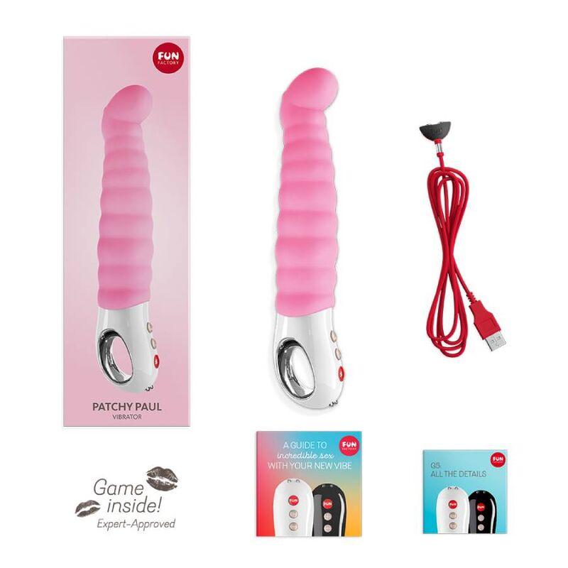 Fun Factory - Patchy Paul G5 G-Spot Vibrator Candy Rose 7