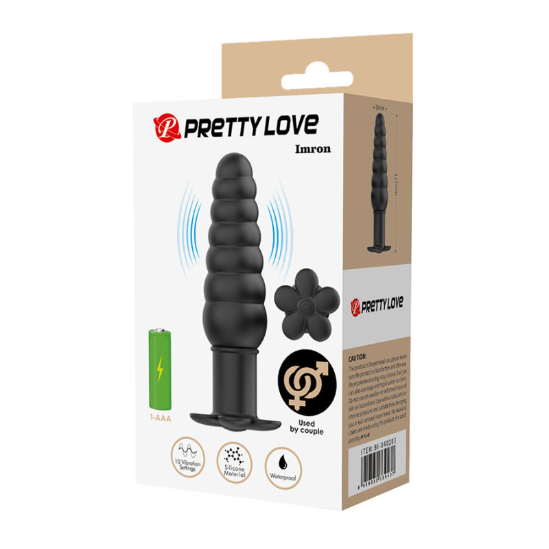 Pretty love - imron vibrating anal plug 8
