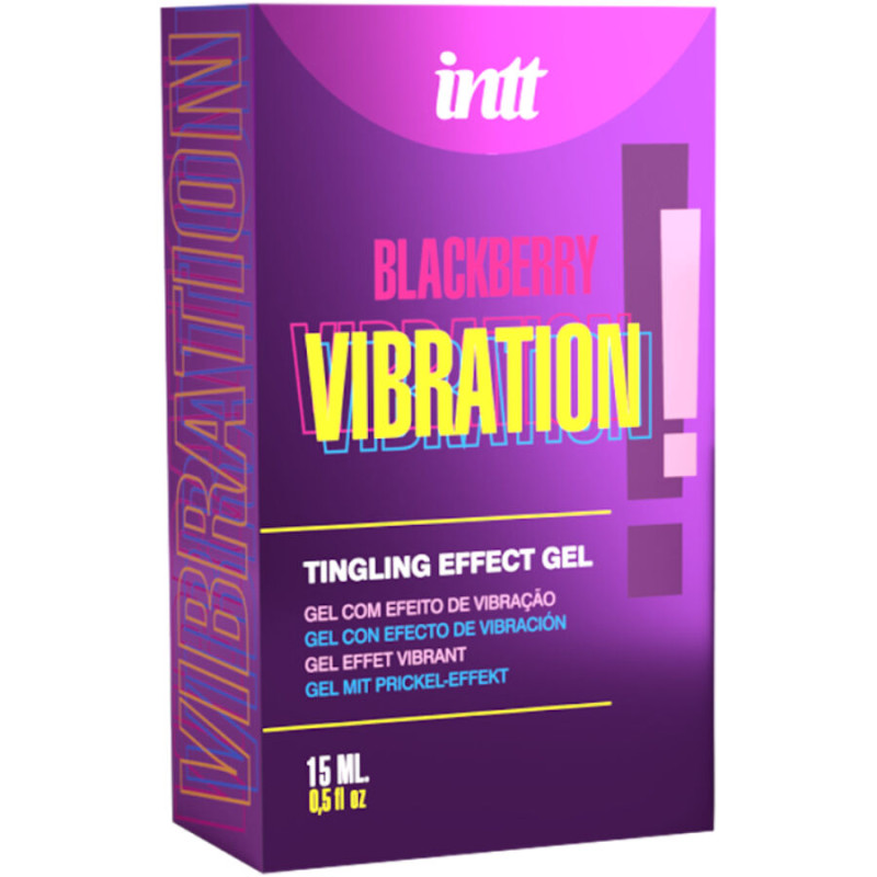 Intt releases - liquid vibrating gel blackberry flavor 15 ml 1