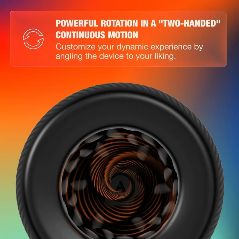 Arcwave - orbit 360° rotating male masturbator with app control black 10