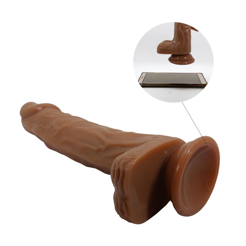Dance - Realistic Vibrator With Remote Control Suction Cup