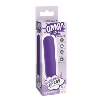Omg Play Vibrating Bullet Purple