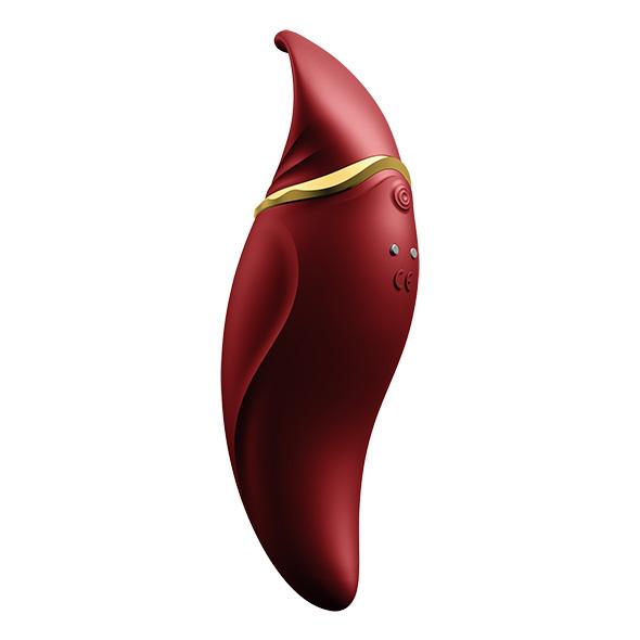 Zalo - Hero Clitoral Pulsewave Vibrator Wine Red 6
