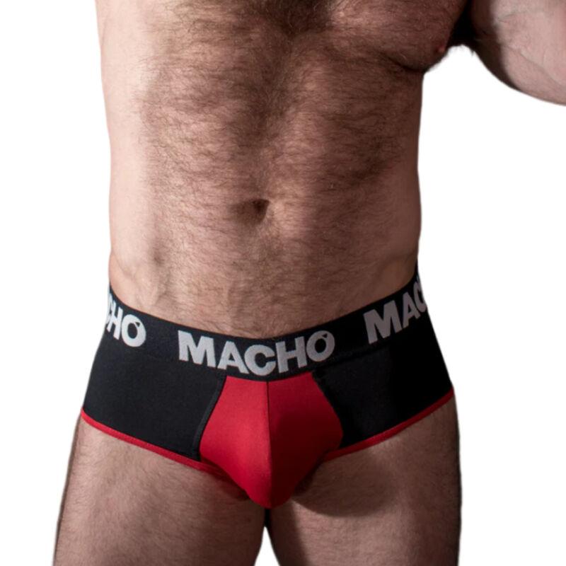 Macho - Ms26n Slip Black/Red Xl