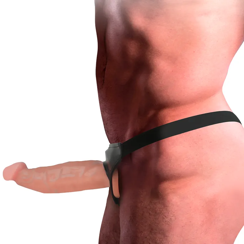 Intense - Hollow Strap-On Extender 18 X 3.5 Cm - Pripínací Penis 2