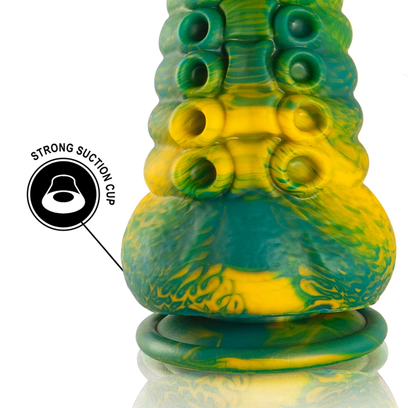 Epic - cetus green tentacle dildo small size 5
