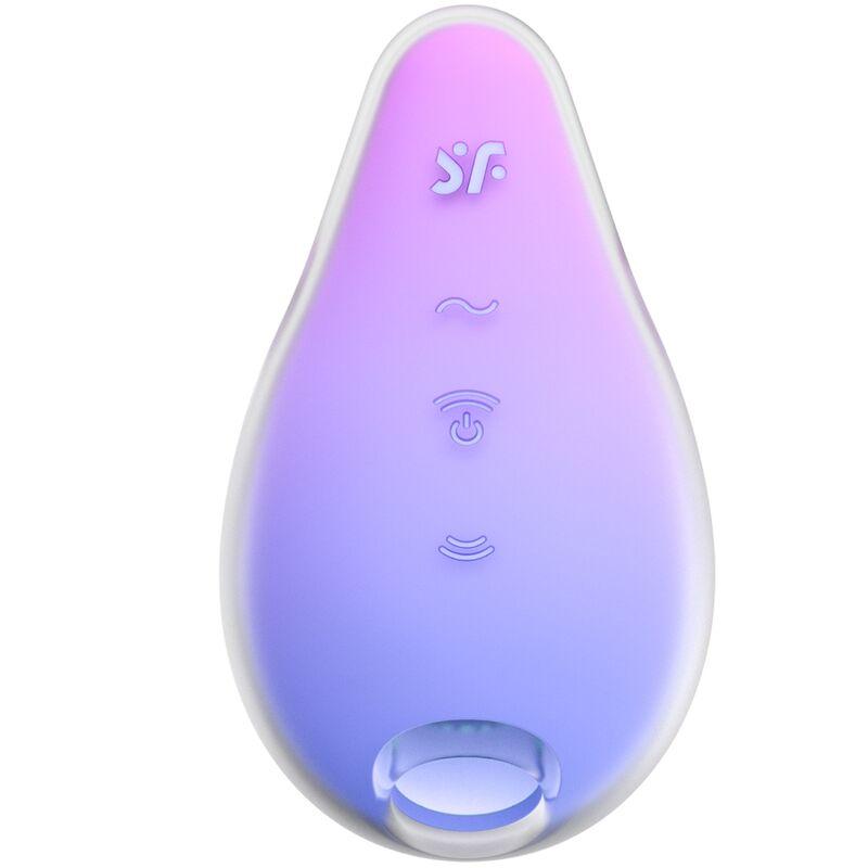 Satisfyer - Mermaid Vibes Stimulator & Vibrator Violet And Pink