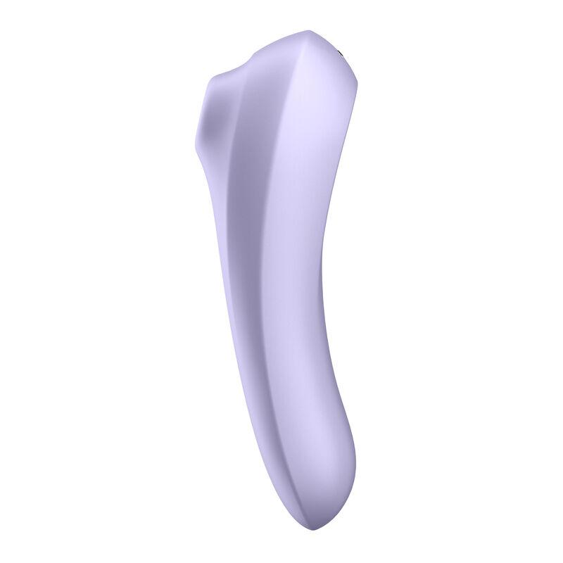 Satisfyer Dual Pleasure Air Pulse Vibrator Mauve - Stimulátor Klitorisu