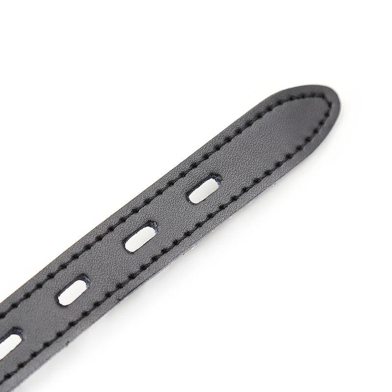 Ohmama Fetish Silicone Ball Gag With Leather Belt 6