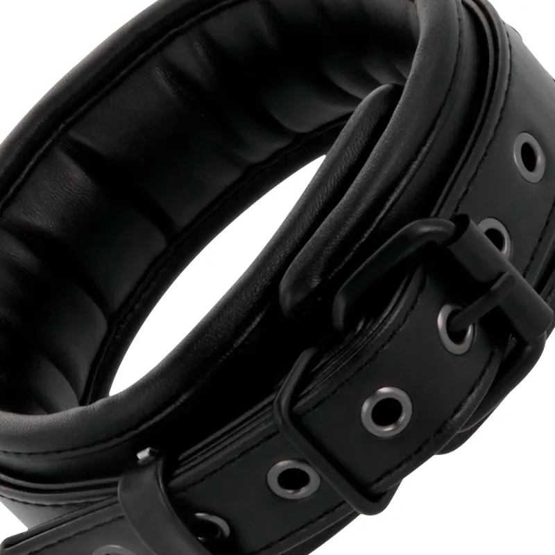 Darkness Leather And Handcuffs Black 8