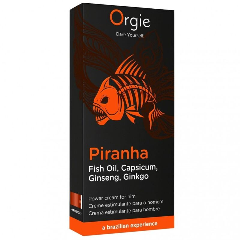Orgie - piranha power cream for him 15 ml 3