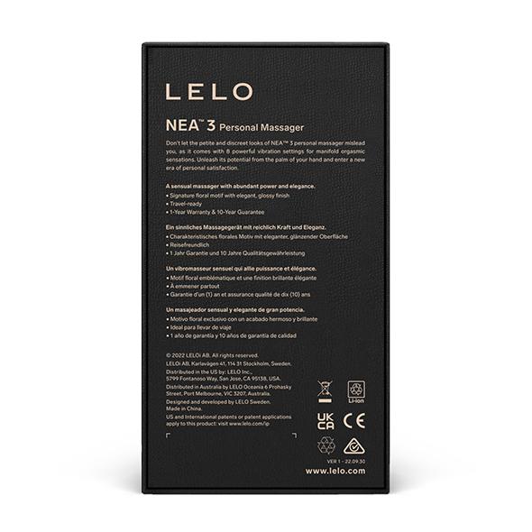Lelo - Nea 3 Personal Massager Pitch Black 6