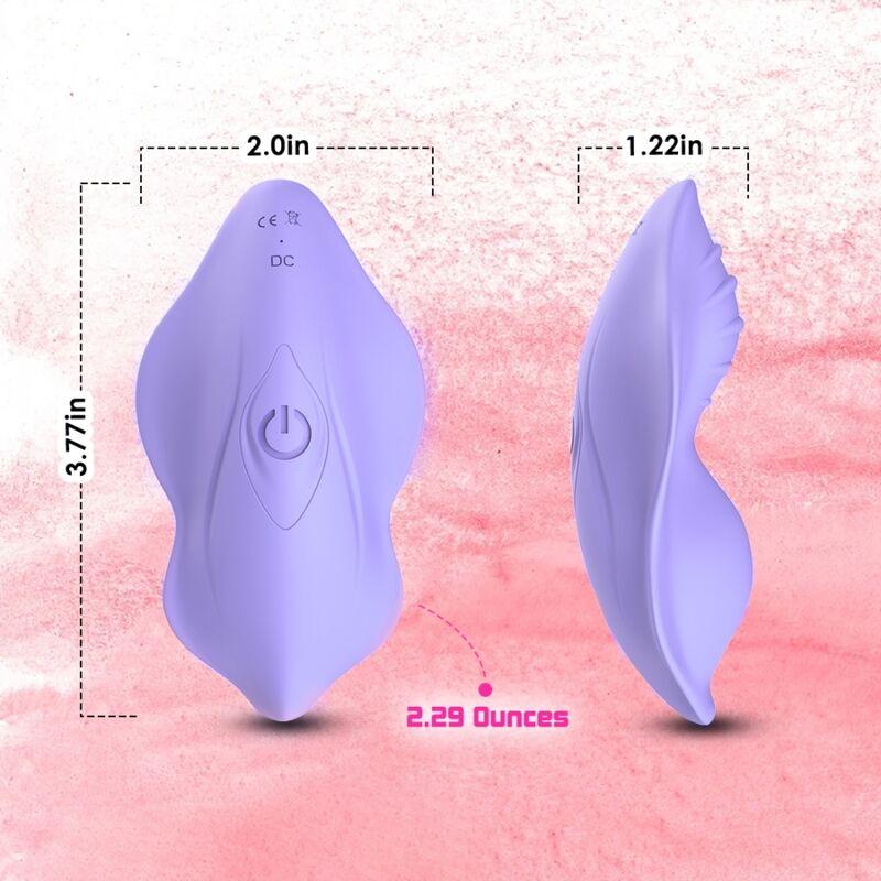 Armony - Whisper Wearable Panties Vibrator Remote Control Purple