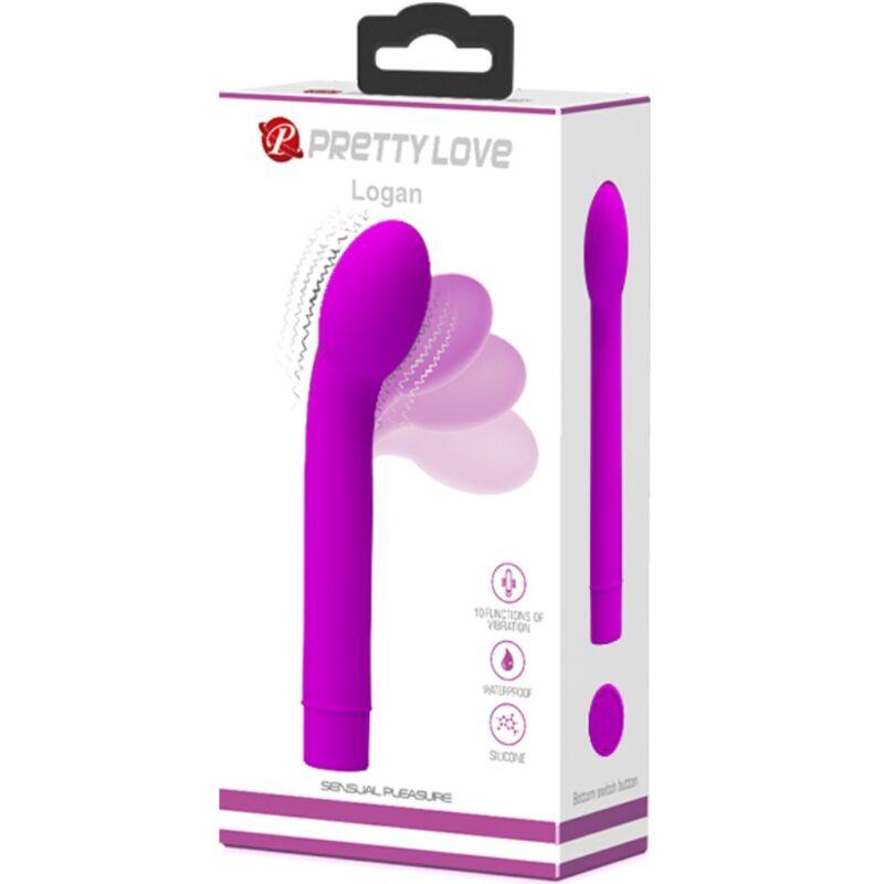 Pretty love - logan g-spot vibrator 10 vibrations purple 5