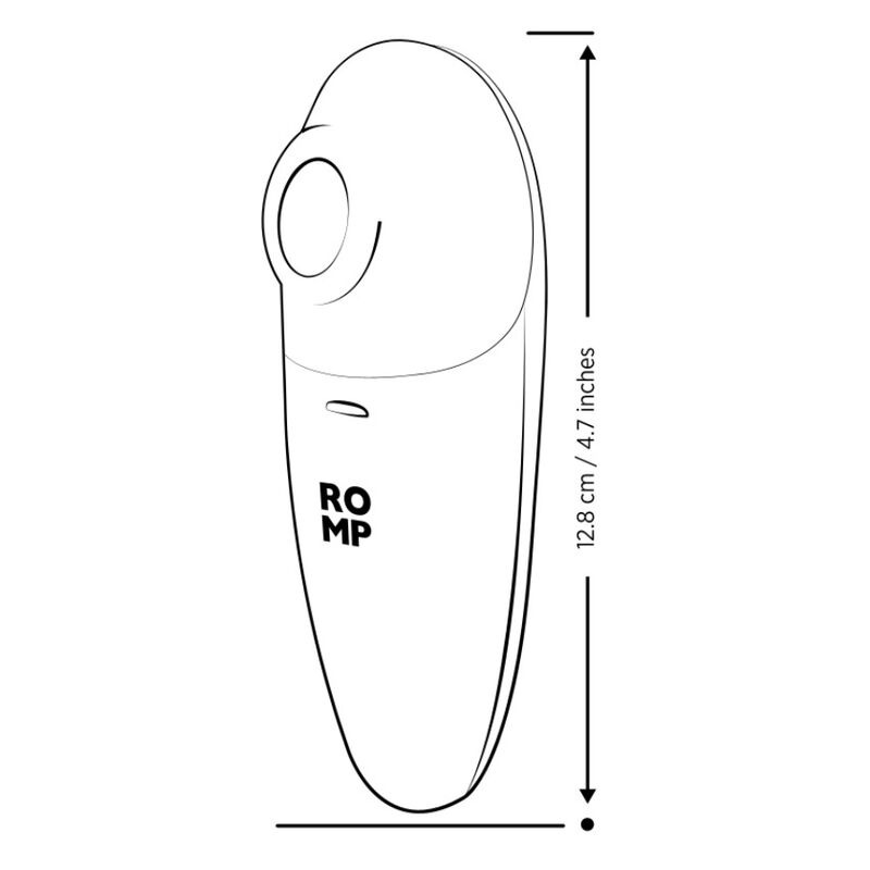 Romp - switch x clitoral stimulator 6 levels orange 9