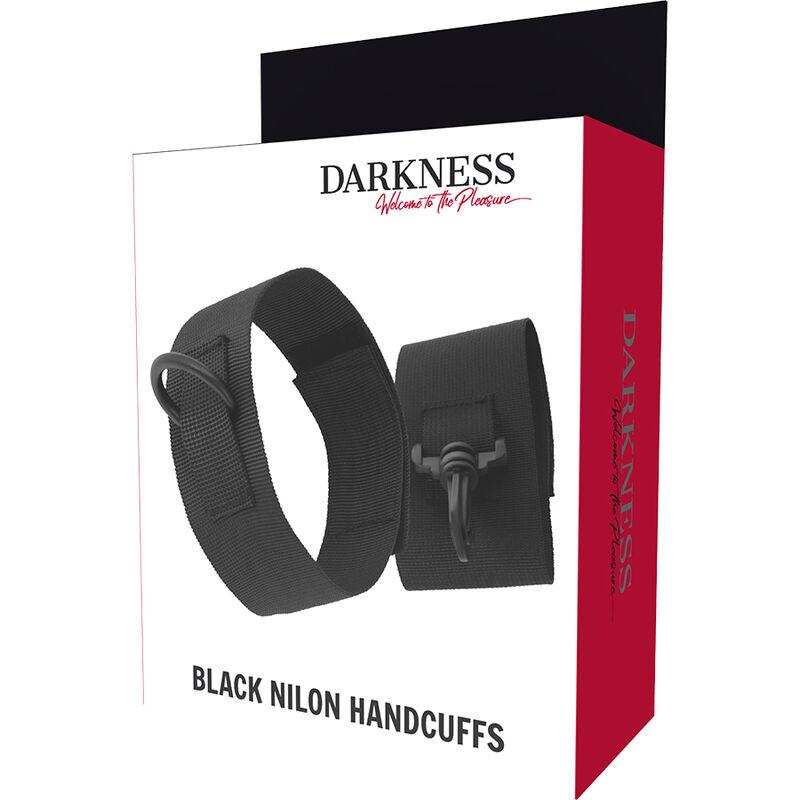 Darkness Beginners Nylon Hand Cuffs Black - Putá