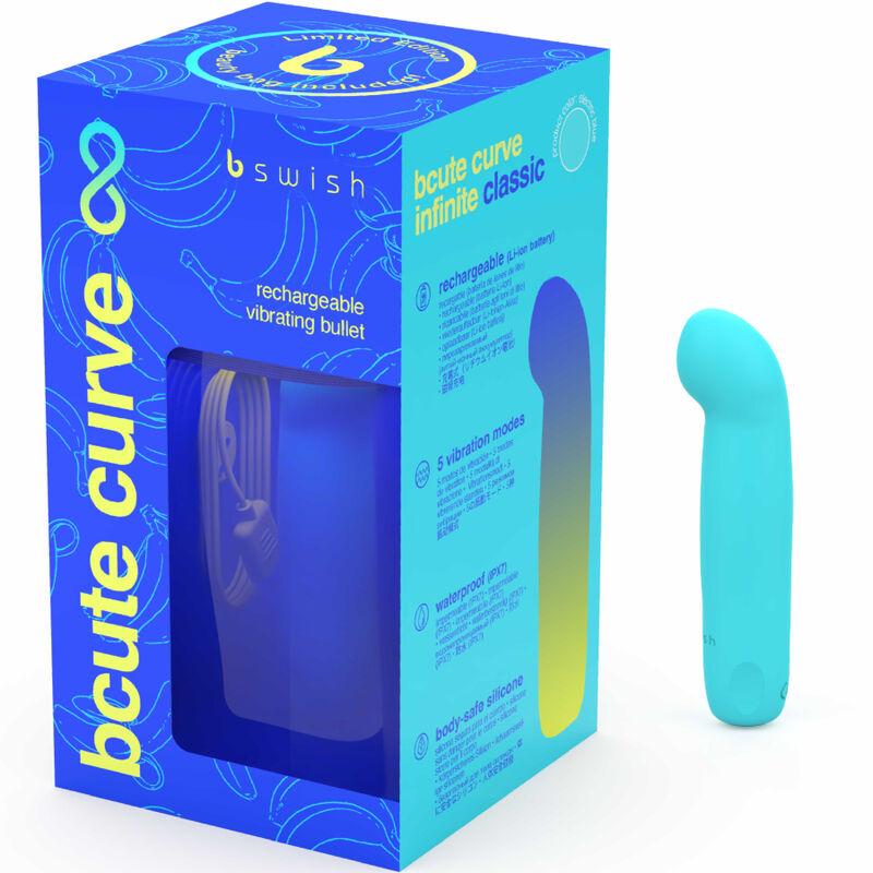 B Swish - Bcute Curve Infinite Classic Limited Edition Silicone Rechargeable Vibrator Elec