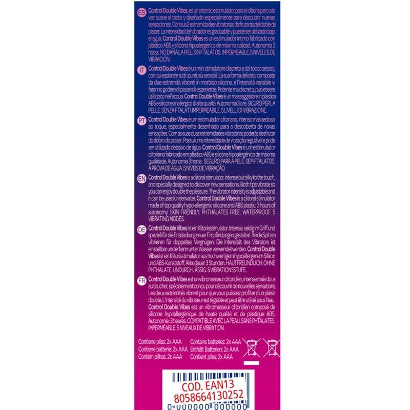 Control Double Vibes For Clitoral Stimulation 2